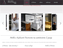 Tablet Screenshot of exmenus.pl